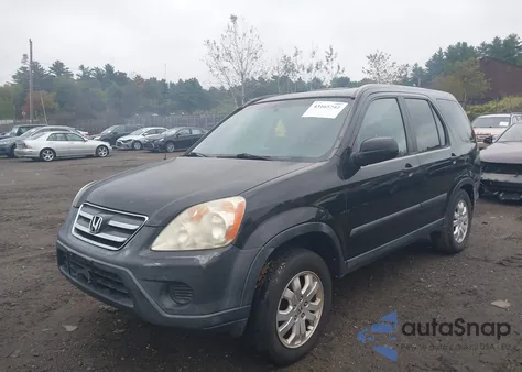 2006 Honda Cr-V Ex из США, поврежденный, VIN SHSRD788X6U400360